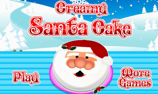 Creamy Santa Cake