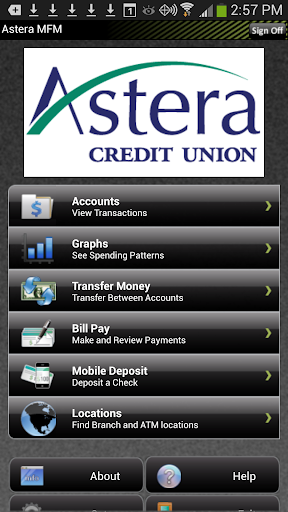 Astera mobile banking