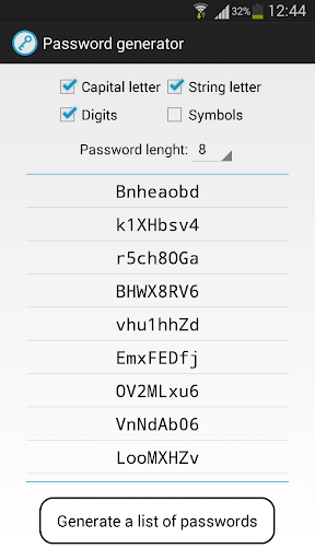 Password generator