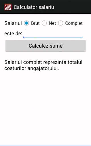 Calculator salariu