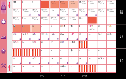 WomanLog Pro Calendar Screenshots 15