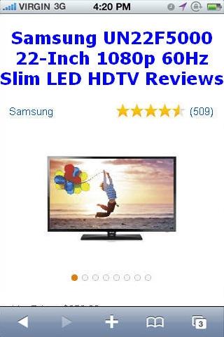 UN22F5000 Slim LED HDTV Review