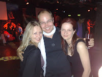 Ewa, Matthias and Judy at the after party