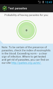 How to get Test for parasites 1.0 apk for bluestacks