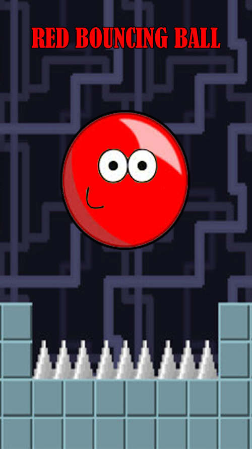 Android application Red Ball Attack! screenshort