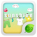 GO Keyboard Sunshine theme