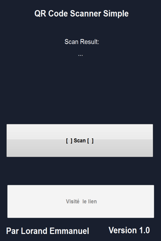 QR Code Scanner Simple