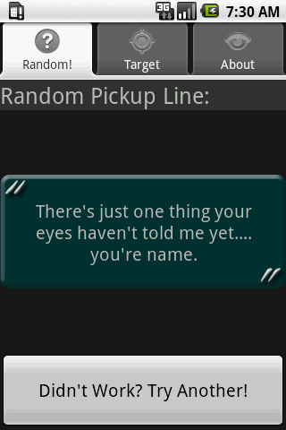 Pickup Lines Pro Screen 3