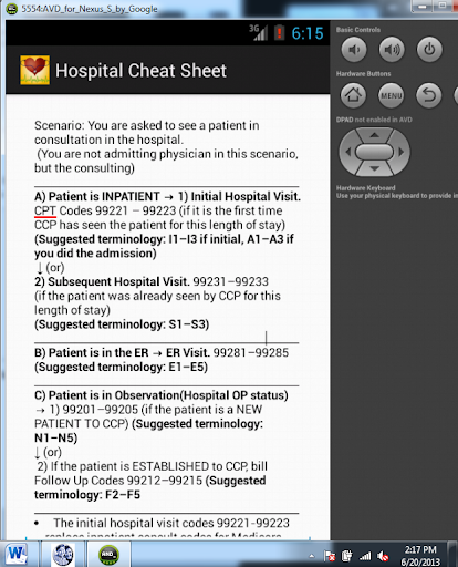 CCP Sheet