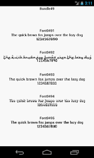 How to install Fonts for FlipFont 49 lastet apk for bluestacks