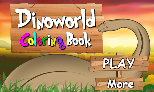 Dinoworld Coloring Book