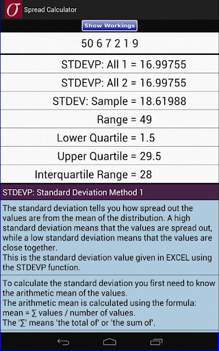 Spread Calculator