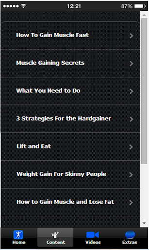 【免費健康App】How To Gain Muscle-APP點子