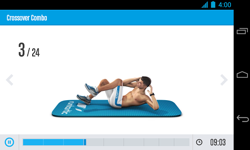 Runtastic Six Pack 식스팩 복근 트레이너