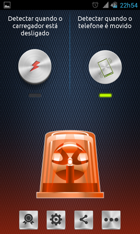 alarme anti-roubo - screenshot