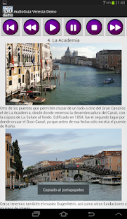 Audio Guía Venecia MV Demo Screenshots 9