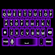 Purple Glow Keyboard Skin