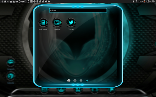 download Alien Cyan Theme for NEXT free
