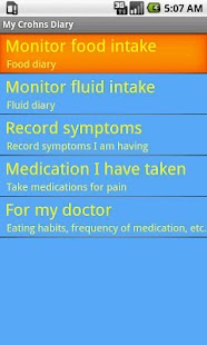 My Crohn's Diary Screenshots 0
