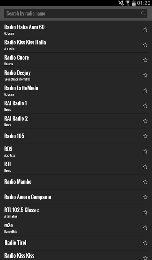 Radio Italy Android Apps on Google Play