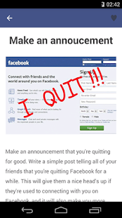 Quit Facebook Addiction Screenshots 5