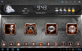 Chromed Lightning Multi Orange APK ภาพหน้าจอ #7