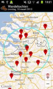 Wandeltochten app