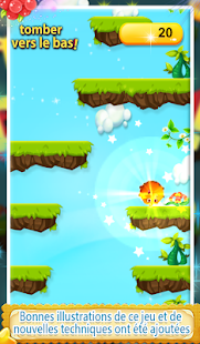 Capture d'ecran de l'application Android Fall Down