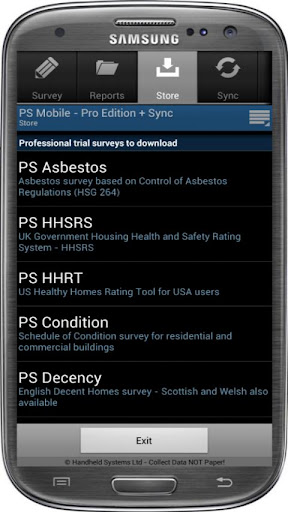 Pocket Survey PS PocketSurvey