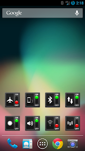 Screenshot Premium Toggle Widgets v1.1.2
