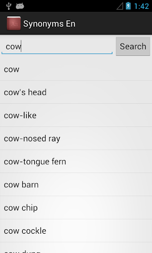 【免費書籍App】Synonyms En-APP點子
