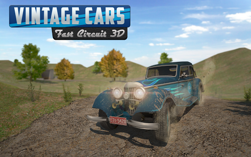 Vintage Cars Fast Circuit 3D