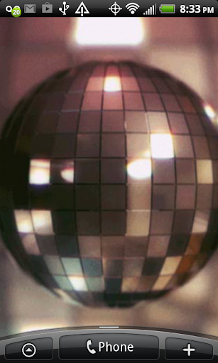 3D Disco Ball Live Wallpaper