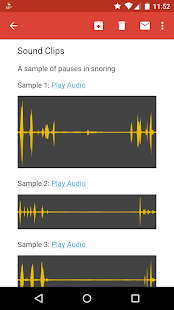 Snoring Analyzer Screenshots 1