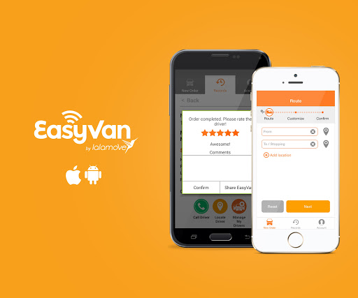 【免費交通運輸App】EasyVan by啦啦快送-依時叫客貨車Call Van-APP點子