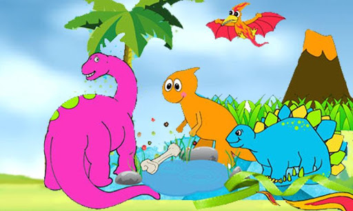 Puzzle Funny Dinos