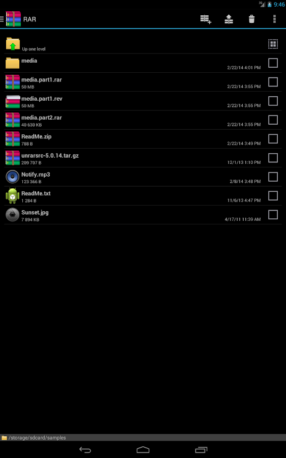 RAR for Android - screenshot