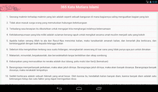 365 Kata Mutiara Islam