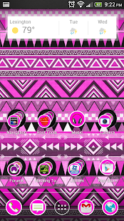 How to install Aztec Tribal Pink Theme 1.1 mod apk for bluestacks