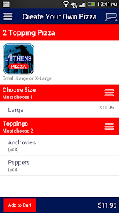 Lastest Athens Pizza and Restaurant APK